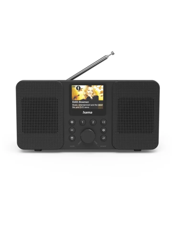 Hama Tv & Audio<DIR10, DAB+/Internetradio/Bluetooth® in Schwarz