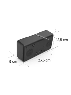 Hama Tv & Audio<DIR10, DAB+/Internetradio/Bluetooth® in Schwarz
