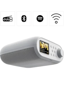 Hama Tv & Audio<DIR400, DAB+/Internetradio/Bluetooth® in Weiß