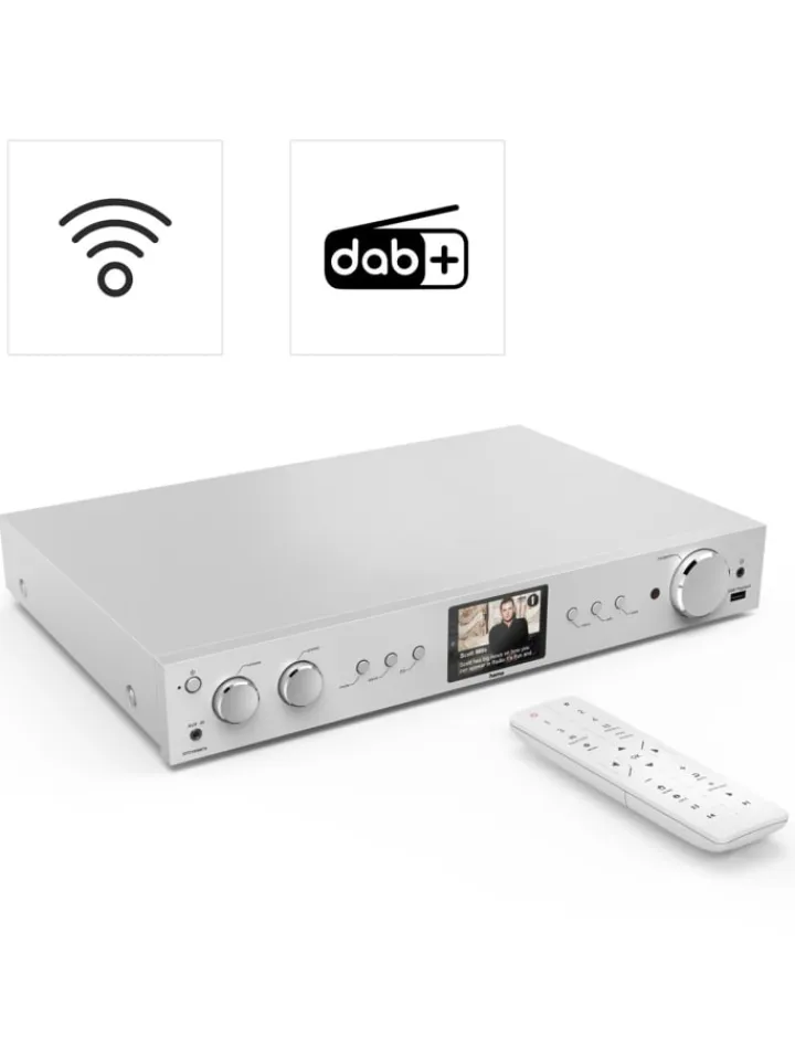 Hama Tv & Audio<DIT2105SBTX, DAB+/Internetradio in Silber
