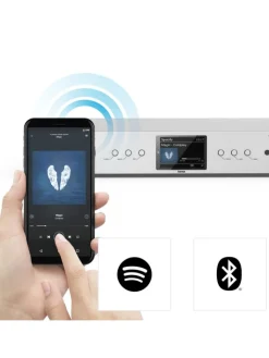 Hama Tv & Audio<DIT2105SBTX, DAB+/Internetradio in Silber