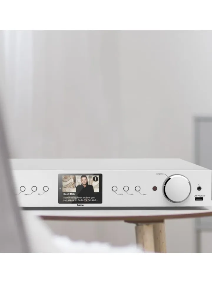 Hama Tv & Audio<DIT2105SBTX, DAB+/Internetradio in Silber