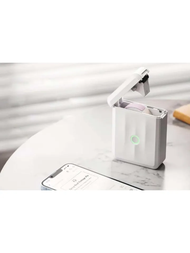 Niimbot Tablets, Konsolen & Elektronisches Spielzeug<D110M Tragbarer Bluetooth-Etikettendrucker Weiß