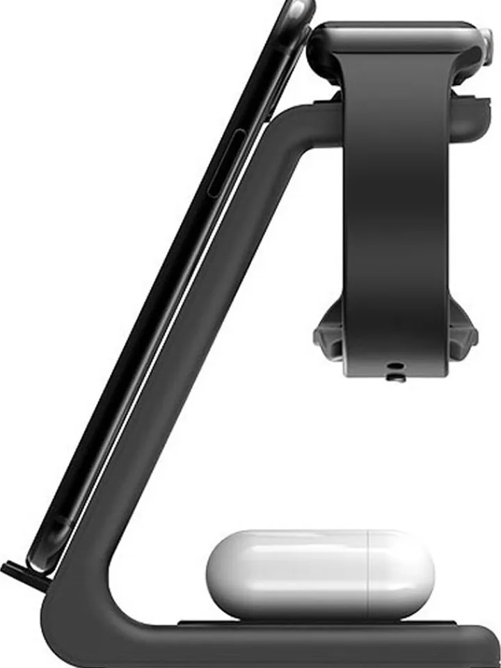 SmartCase Technikzubehör<Docking-Station für iPhone, Apple-Watch, AirPods in Schwarz