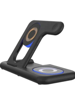 SmartCase Technikzubehör<Docking-Station für iPhone und Apple Watch in Schwarz