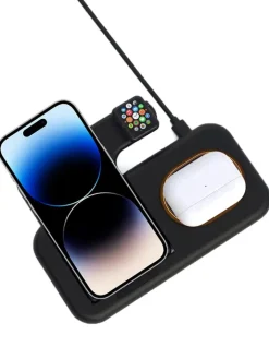 SmartCase Technikzubehör<Docking-Station für iPhone und Apple Watch in Schwarz