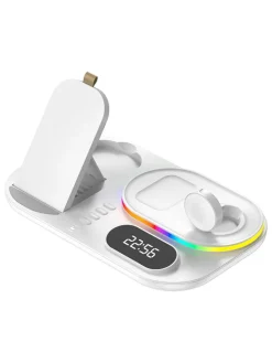 SmartCase Technikzubehör<Docking-Station für iPhone, Apple-Watch und AirPods in Weiß