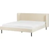 Beliani Betten & Matratzen<Doppelbett ARETTE in Beige - (W) 184 x (H) 95 x (L) 206 cm