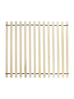 Beliani Betten & Matratzen<Doppelbett ARETTE in Beige - (W) 184 x (H) 95 x (L) 206 cm