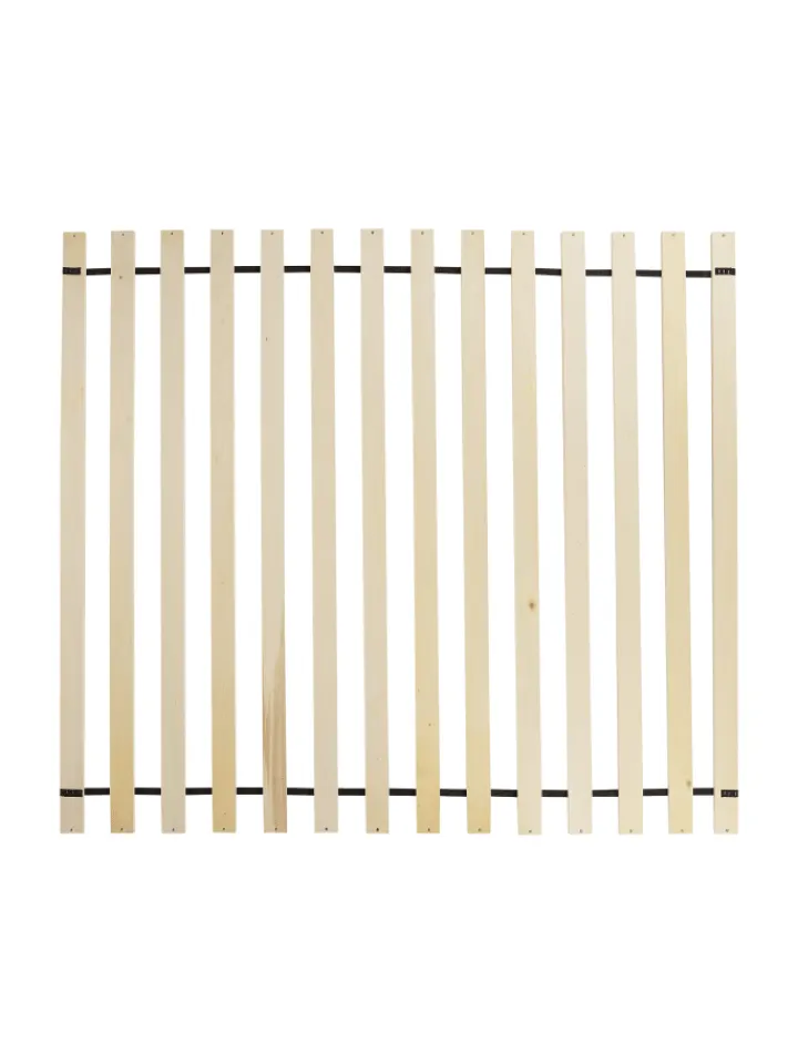 Beliani Betten & Matratzen<Doppelbett ARETTE in Beige - (W) 184 x (H) 95 x (L) 206 cm