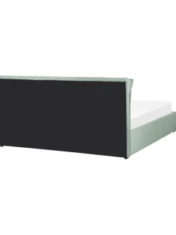 Beliani Betten & Matratzen<Doppelbett BAJONNA in Grün - (W) 204 x (H) 102 x (L) 235 cm