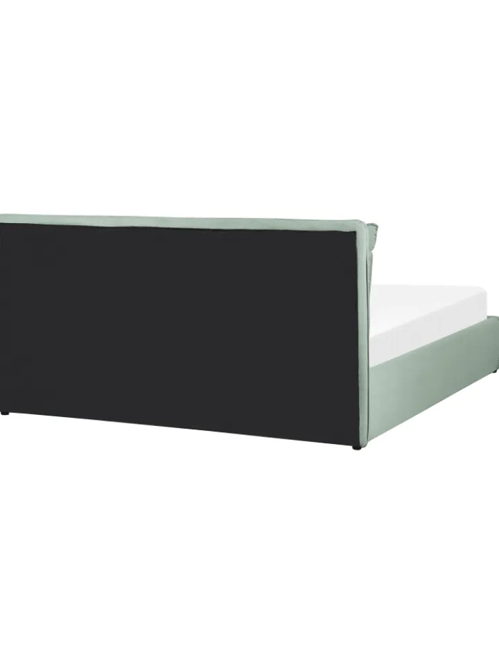 Beliani Betten & Matratzen<Doppelbett BAJONNA in Grün - (W) 204 x (H) 102 x (L) 235 cm