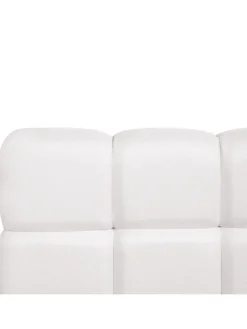Beliani Betten & Matratzen<Doppelbett BASTON in Weiß - (W) 192 x (H) 94 x (L) 227 cm