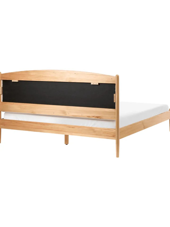 Beliani Betten & Matratzen<Doppelbett CLAIRAC in Braun - (W) 187 x (H) 100 x (L) 208 cm
