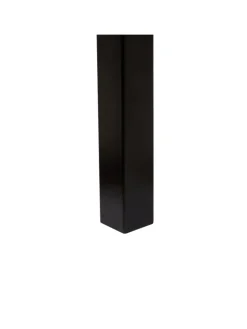 Beliani Betten & Matratzen<Doppelbett CLAMART in Schwarz/Beige - (W) 187 x (H) 85 x (L) 210 cm