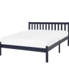 Beliani Betten & Matratzen<Doppelbett FLORAC in Blau - (W) 147 x (H) 70 x (L) 208 cm