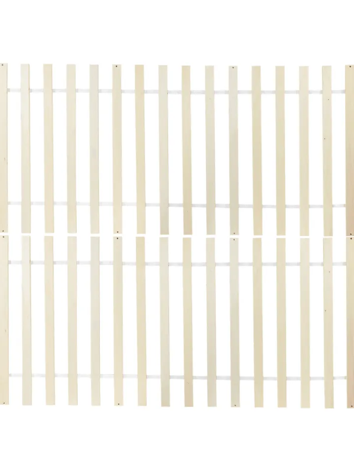 Beliani Betten & Matratzen<Doppelbett FLORAC in Braun - (W) 187 x (H) 70 x (L) 208 cm
