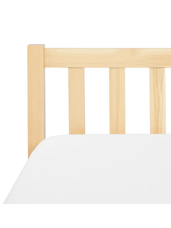 Beliani Betten & Matratzen<Doppelbett FLORAC in Braun - (W) 187 x (H) 70 x (L) 208 cm