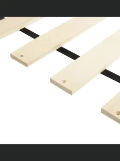 Beliani Betten & Matratzen<Doppelbett HERLIERE in Braun - (W) 172 x (H) 195 x (L) 212 cm
