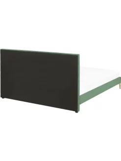 Beliani Betten & Matratzen<Doppelbett LIMOUX in Grün - (W) 167 x (H) 97 x (L) 213 cm