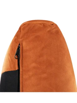 Beliani Betten & Matratzen<Doppelbett MELLE in Orange/Schwarz - (W) 176 x (H) 95 x (L) 233 cm