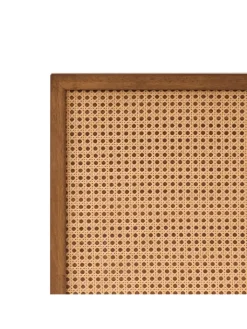 Beliani Betten & Matratzen<Doppelbett MONPAZIER in Braun - (W) 125 x (H) 99 x (L) 208 cm