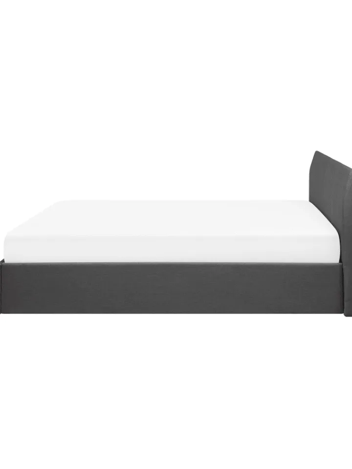 Beliani Betten & Matratzen<Doppelbett ORBEY in Grau - (W) 197 x (H) 88 x (L) 212 cm