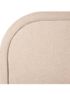 Beliani Betten & Matratzen<Doppelbett QUILLIEN in Beige - (W) 172 x (H) 91 x (L) 217 cm