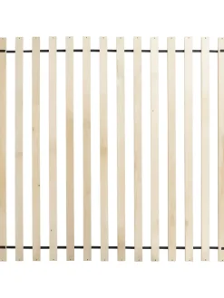 Beliani Betten & Matratzen<Doppelbett ROISEL in Beige/Schwarz - (W) 181 x (H) 101 x (L) 226 cm