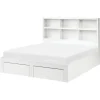 Beliani Betten & Matratzen<Doppelbett TARARE in Weiß - (W) 164 x (H) 125 x (L) 220 cm
