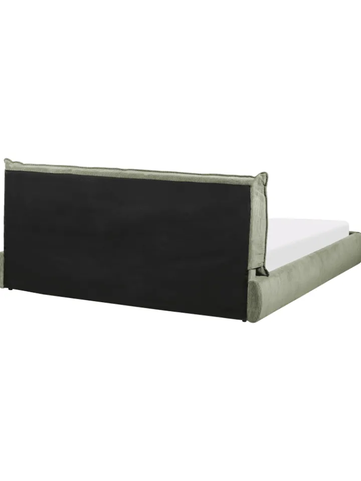 Beliani Betten & Matratzen<Doppelbett VINAY in Grün - (W) 196 x (H) 90 x (L) 233 cm