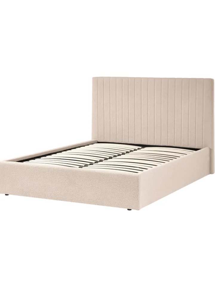 Beliani Betten & Matratzen<Doppelbett VION in Beige - (W) 157 x (H) 110 x (L) 216 cm