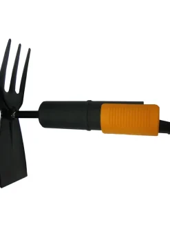 Fiskars Gartendekoration<Doppelhacke "QuikFit" in Schwarz/ Orange
