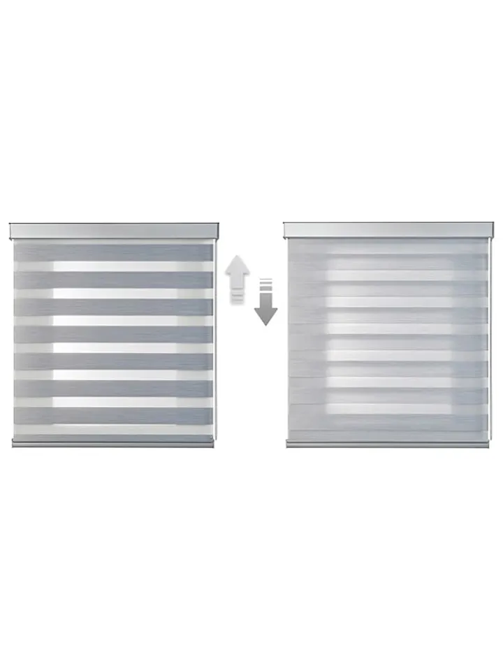 Selecta Stor Gardinen, Jalousien & Rollos<Doppelrollo in Silber