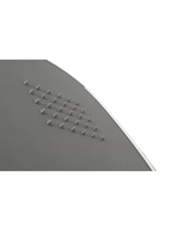 Vialli Design Koch- & Backutensilien<Doppelseitiges Schneidebrett in Grau - (L)39 x (B)24,5 cm