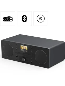Hama Tv & Audio<DR1560CBT, DAB+/FM/CD/Bluetooth® in Schwarz