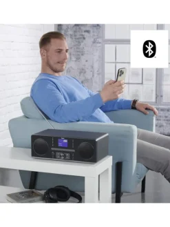 Hama Tv & Audio<DR1560CBT, DAB+/FM/CD/Bluetooth® in Schwarz