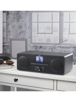 Hama Tv & Audio<DR1560CBT, DAB+/FM/CD/Bluetooth® in Schwarz