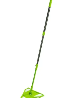 Wenko Putz- & Waschutensilien<Dreiecksmopp in Grün - (B)31 x (H)160 x (T)27 cm