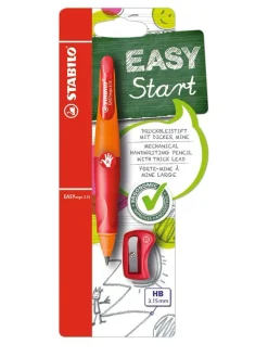 STABILO Büro- & Schulbedarf<Druckbleistift "Easy ergo" - Rechtshänder - in Rot/ Orange