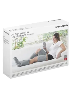InnovaGoods Pflege & Gesundheit<Druckluft-Beinmassagegerät in Grau