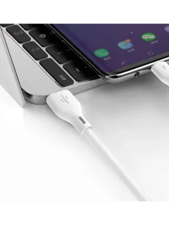 Wisam® Tablets, Konsolen & Elektronisches Spielzeug<Dudao USB/Lightning Kabel 3A 2m – Weiß