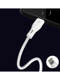 Wisam® Tablets, Konsolen & Elektronisches Spielzeug<Dudao USB/Lightning Kabel 3A 1m – Weiß