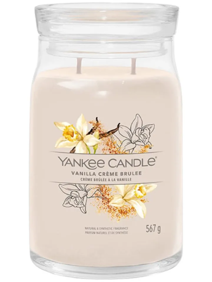 Yankee Candle Kerzen, Vasen & Mehr<Duftkerze - Vanilla Creme Brulee - 567 g
