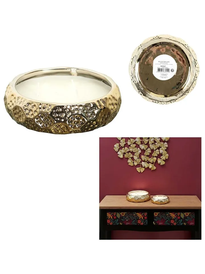 Rétro Chic Kerzen, Vasen & Mehr<Duftkerze in Gold - 180 g
