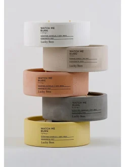 Lucky Bees Kerzen, Vasen & Mehr<Duftkerze in Grau - 220 g