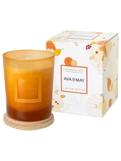 AVA & MAY Kerzen, Vasen & Mehr<Duftkerze "Pumpkin Pie" in Orange - 180 g