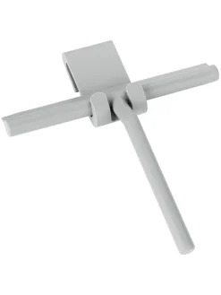 Wenko Badaccessoires<Duschabzieher ''Mola'' in Grau - (B)21 x (H)24,5 x (T)4 cm