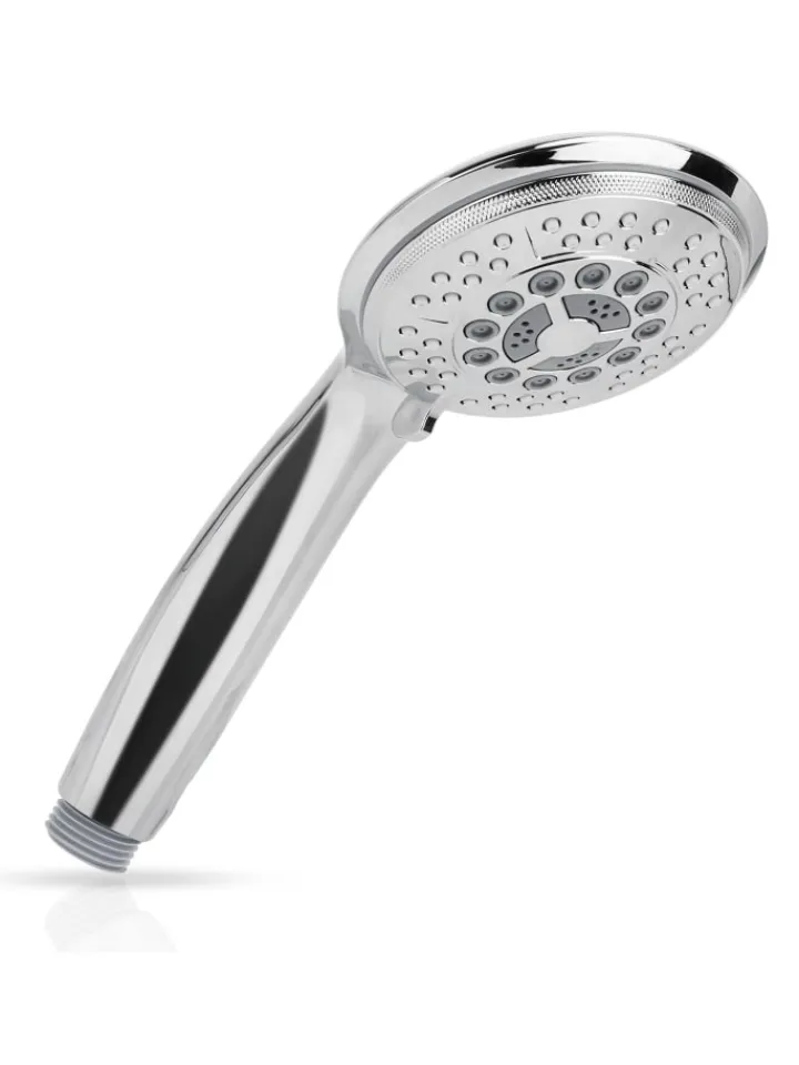 Intirilife Badarmaturen<Duschkopf Handbrause in Silber