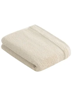 Vossen Badtextilien|Badtextilien<Duschtuch "Balance" in Creme
